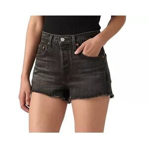 Levi's Black 501 Denim Shorts Size 31